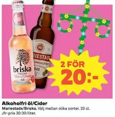 Alkoholfri Öl/Cider