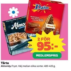almondy - Tårta
