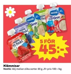Nestlé - Klämmisar