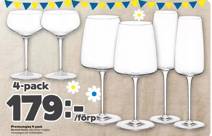 Champagne glasses