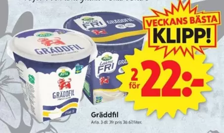 Arla - Gräddfil