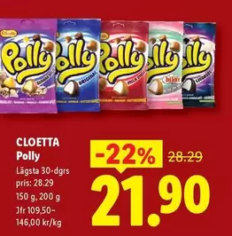 Cloetta - Polly