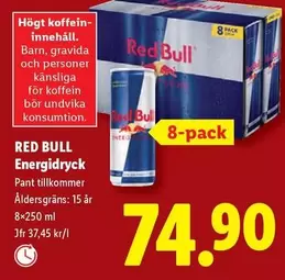 Red bull - Energidryck