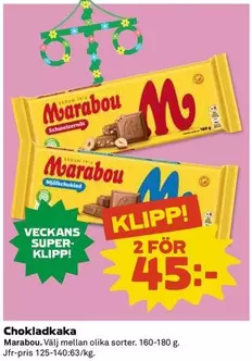 marabou - Chokladkaka