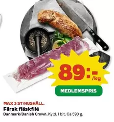 Danish Crown - Färsk fläskfilé