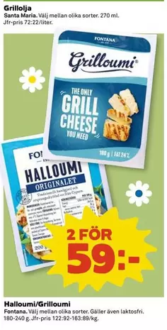 Fontana - Halloumi/Grilloumi
