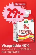 Arla - Vispgrädde