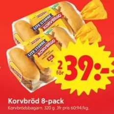 Korvbröd 8-pack