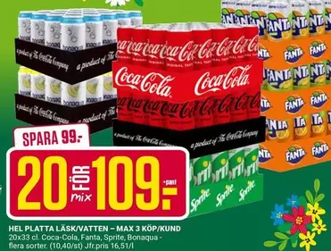 coca-cola - LÄSK/VATTEN