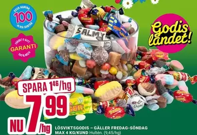 Lösviktsgodis
