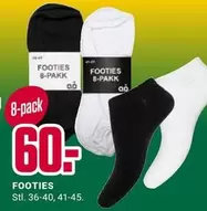 FOOTIES 8-PAKK