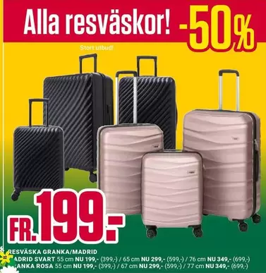 Alla resväskor