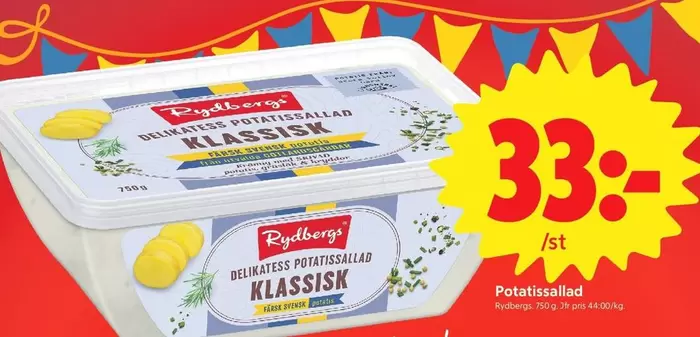 Rydbergs - Potatissallad Klassisk
