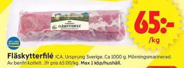 Fläskytterfilé