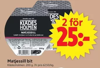 Matjessill bit