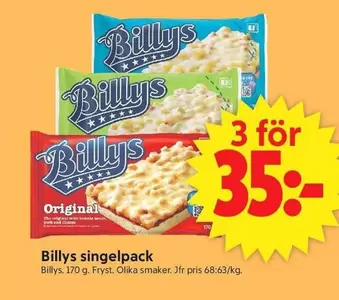 Billys - Singelpack