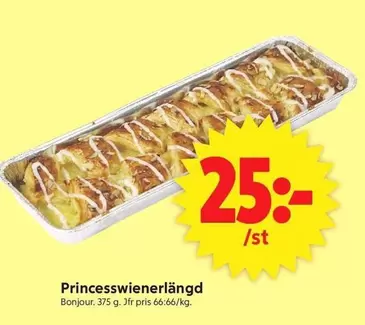 Bonjour - Princesswienerlängd