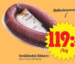 Scan - Småländsk lökkörv
