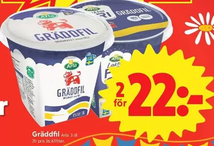 Arla - Gräddfil