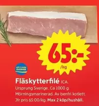Fläskytterfilé