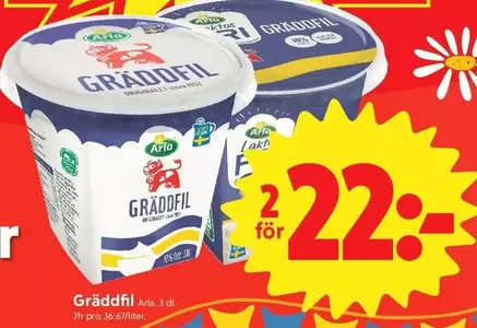 Arla - Gräddfil