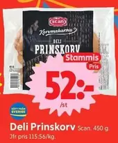 Scan - Deli Prinskorv