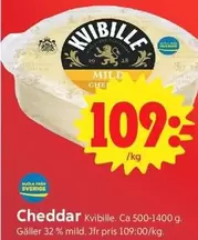 Kvibille - Cheddar