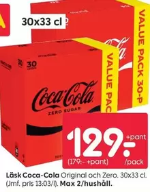 coca-cola - Coca-Cola Original och Zero