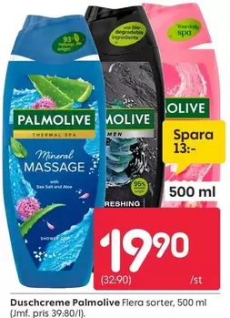 Palmolive - Duschcreme Flera sorter