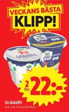 Arla - Gräddfil