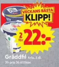 Arla - Gräddfil