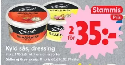 Kylsås, dressing