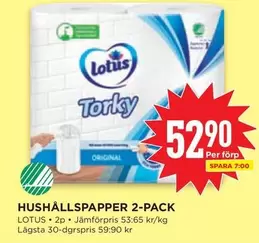 HUSHÅLLSPAPPER 2-PACK