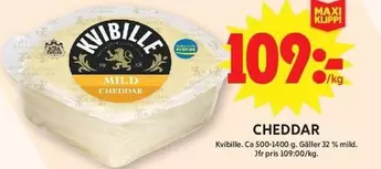 Kvibille - CHEDDAR