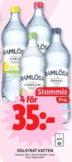 ramlösa - Kolsyrat vatten