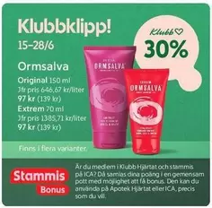 Ormsalva