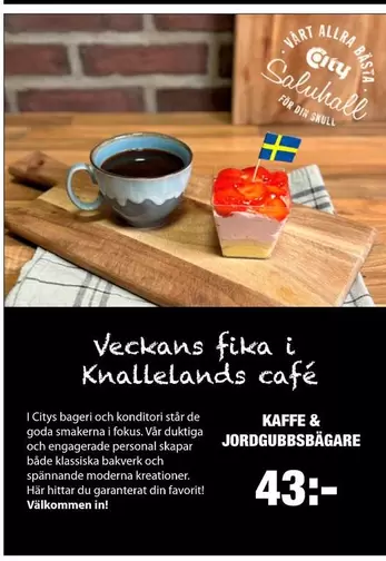 Favorit - Veckans fika i Knallelands café