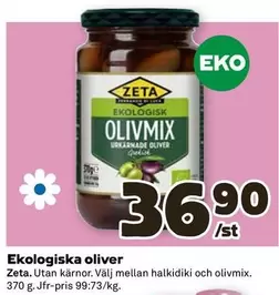 Zeta - Ekologiska oliver Olivmix