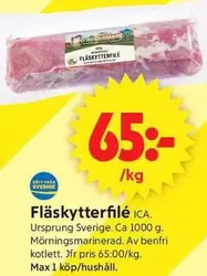Fläskytterfilé