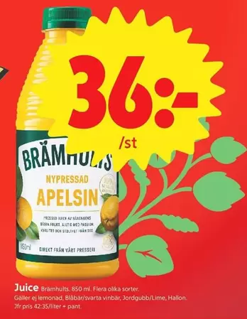 NYPRESSAD APELSIN