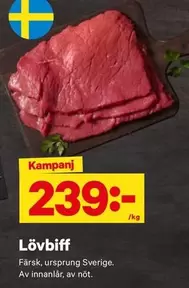 Lövbiff