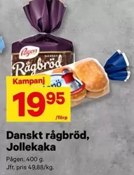 Pågen - Danskt rågbröd, Jollekaka