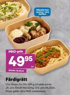 Färdigrätt