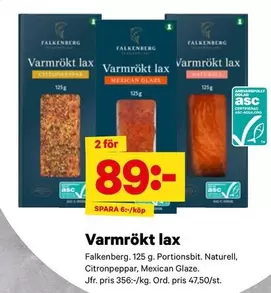 Falkenberg - Varmrökt lax