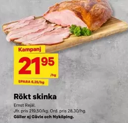 Rökt skinka