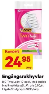 BIC - Engångsrakhyvlar