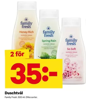 Family Fresh - Duschtvål