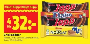 marabou - Chokladbitar