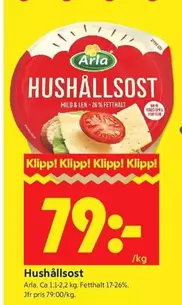 Arla - HUSHÅLLSOST