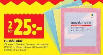 Hushållsduk